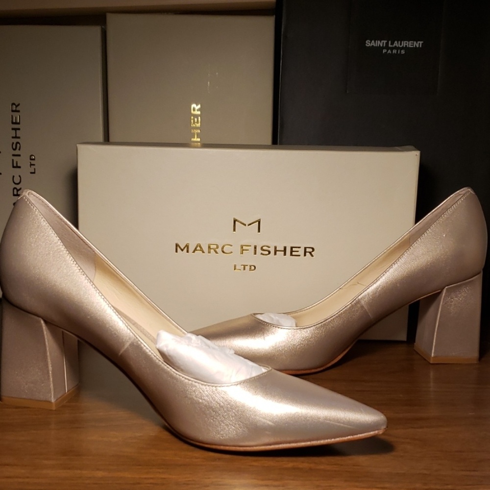Marc Fisher LTD Zala "Gold Multi Leather"